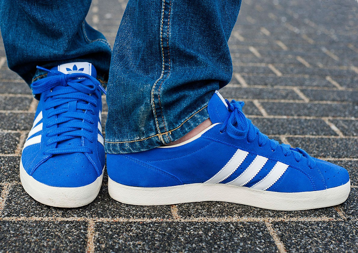 adidas originals basket profi lo adidas Originals Basket Profi Low Indigo & Red (Wiosna